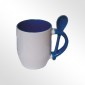 MUG CERAMIQUE EN SUBLIMATION AVEC CUILLERE ( 02 C ) - MC9/SUBL