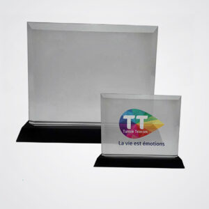 TROPHE LUXE EN CRISTAL + COFFRET - TR2097