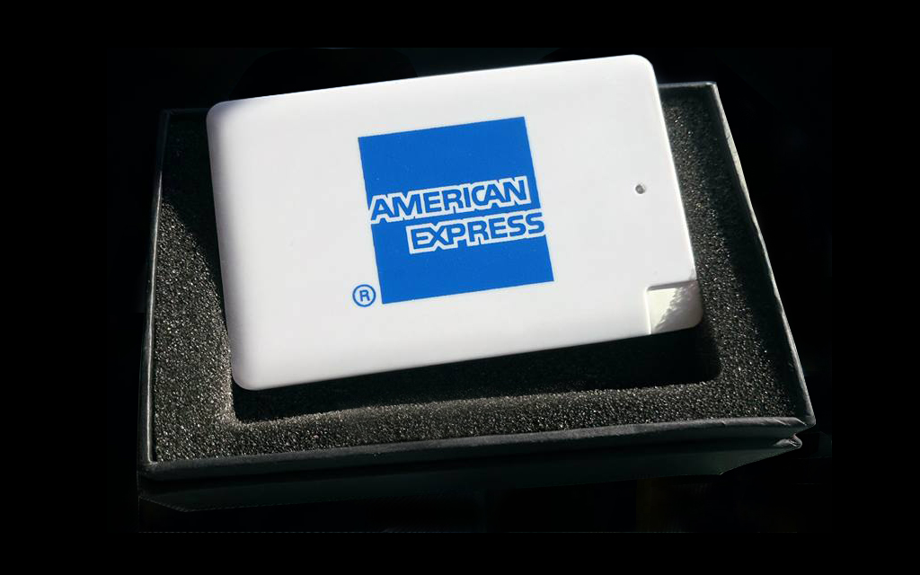 Power Bank American Express - Tampographie