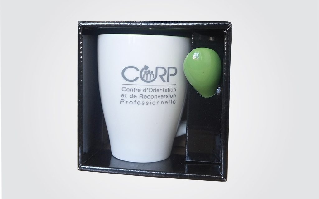 Personnalisation de Mug de la Corp - Tampographie