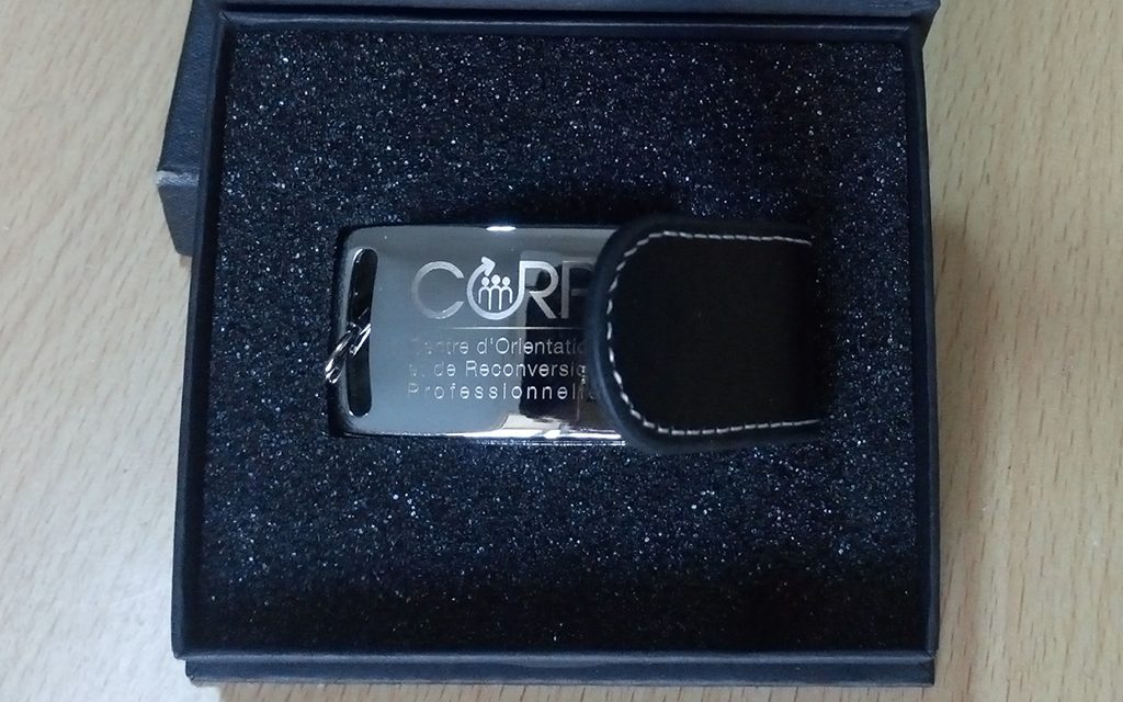 Clé usb CORP avec gravure laser