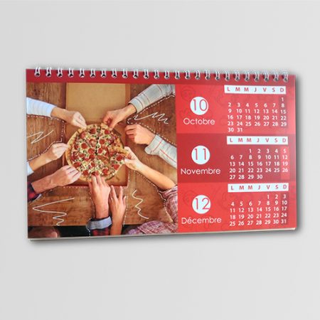 pizza hut calendrier