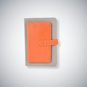 SEMAINIER 16 X 24 SIMILI CUIR AVEC RABAT - AG16X24SRA/18