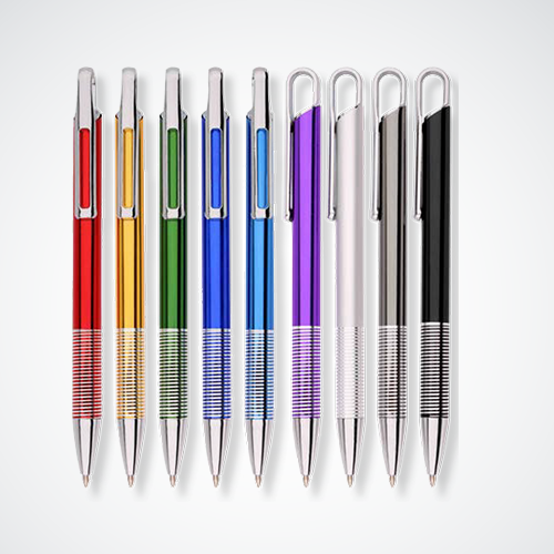 STYLO METAL ( 08 COULEURS ) - YDM035-OS - Below The Line