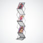 Porte brochures en Z G-0070