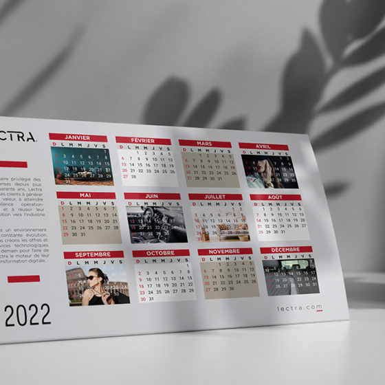 Calendrier Lectra
