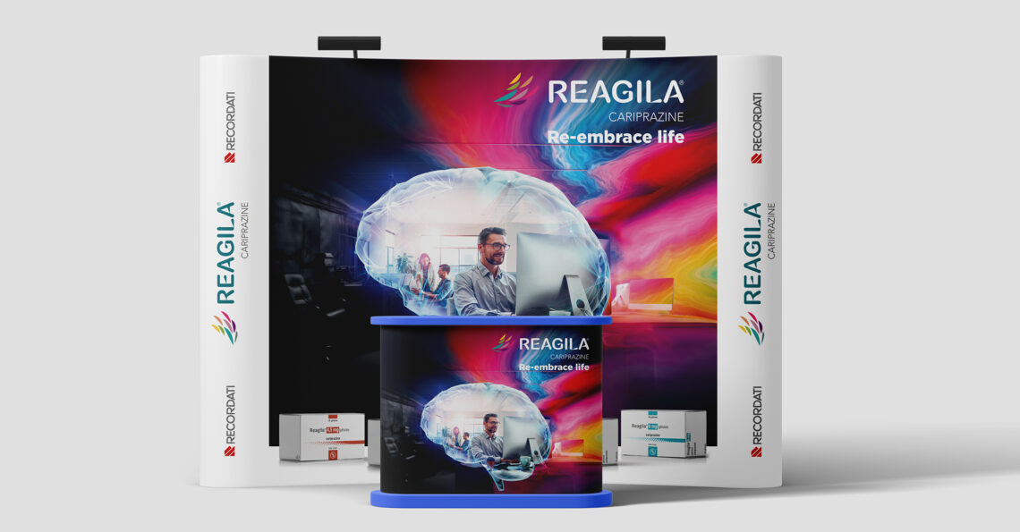 structure Pop-up et Roll-up Reagila