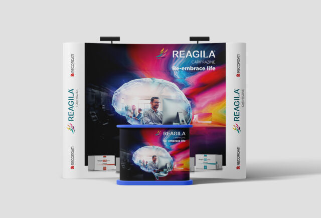 structure Pop-up et Roll-up Reagila