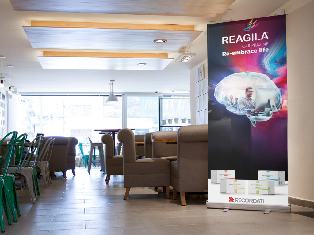 structure Pop-up et Roll-up Reagila